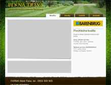 Tablet Screenshot of peknatrava.sk